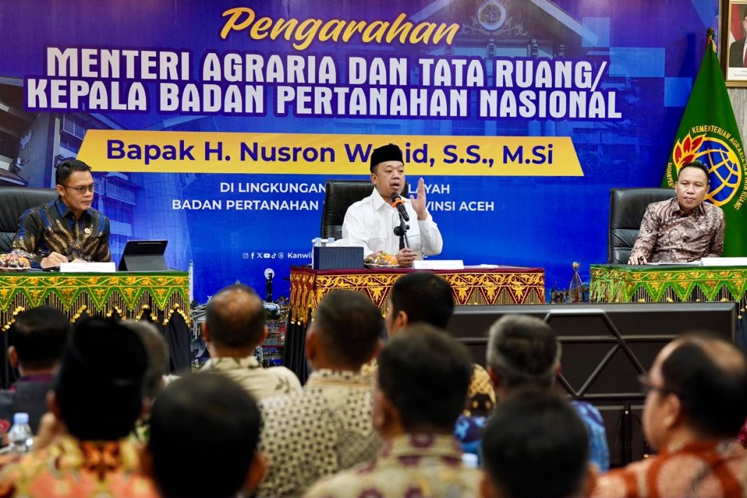 Menteri ATR/BPN Nusron Wahid Dorong Layanan Pertanahan Makin Cepat dan Transparan 2026