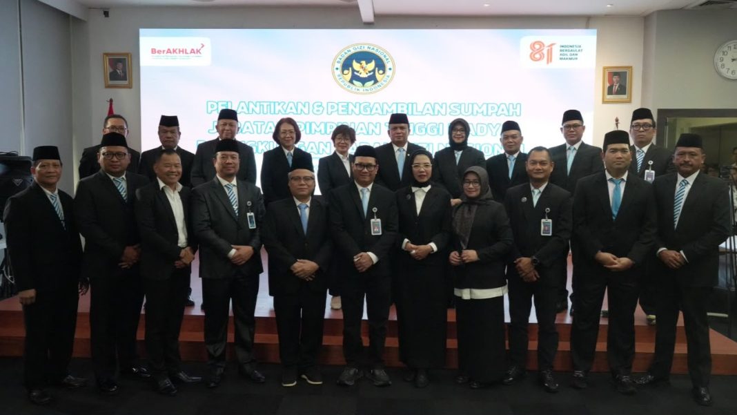 Plh BGN Lantik 5 Pejabat Tinggi Madya, Perkuat Program Gizi Nasional