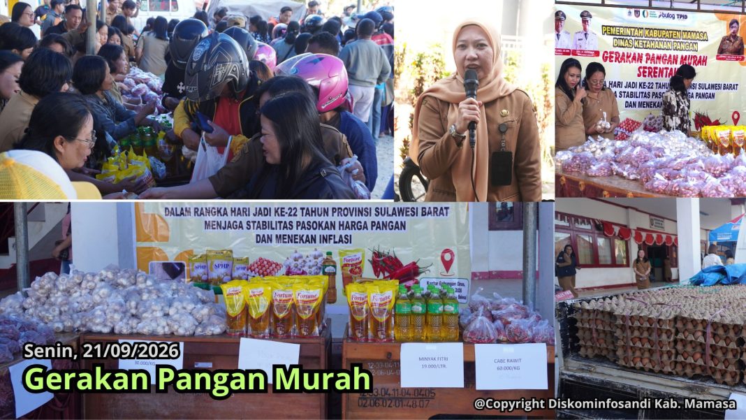 Gerakan Pangan Murah di Mamasa