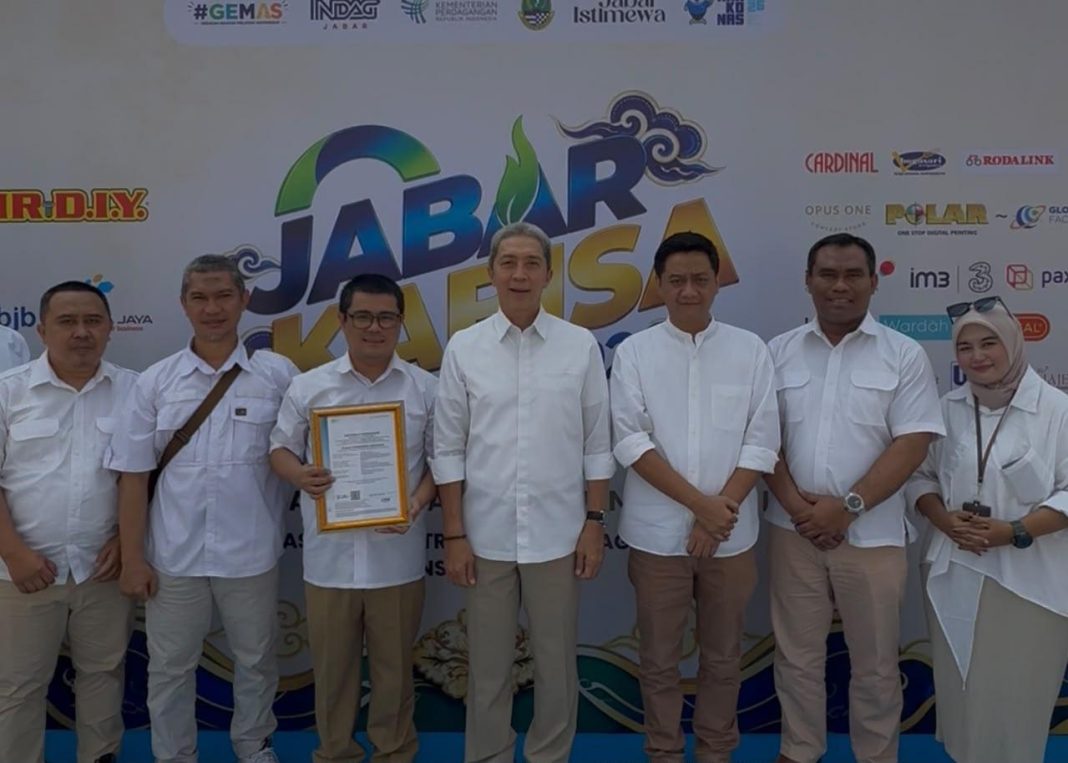 Pasar Gembrong Sukasari meraih sertifikat SNI
