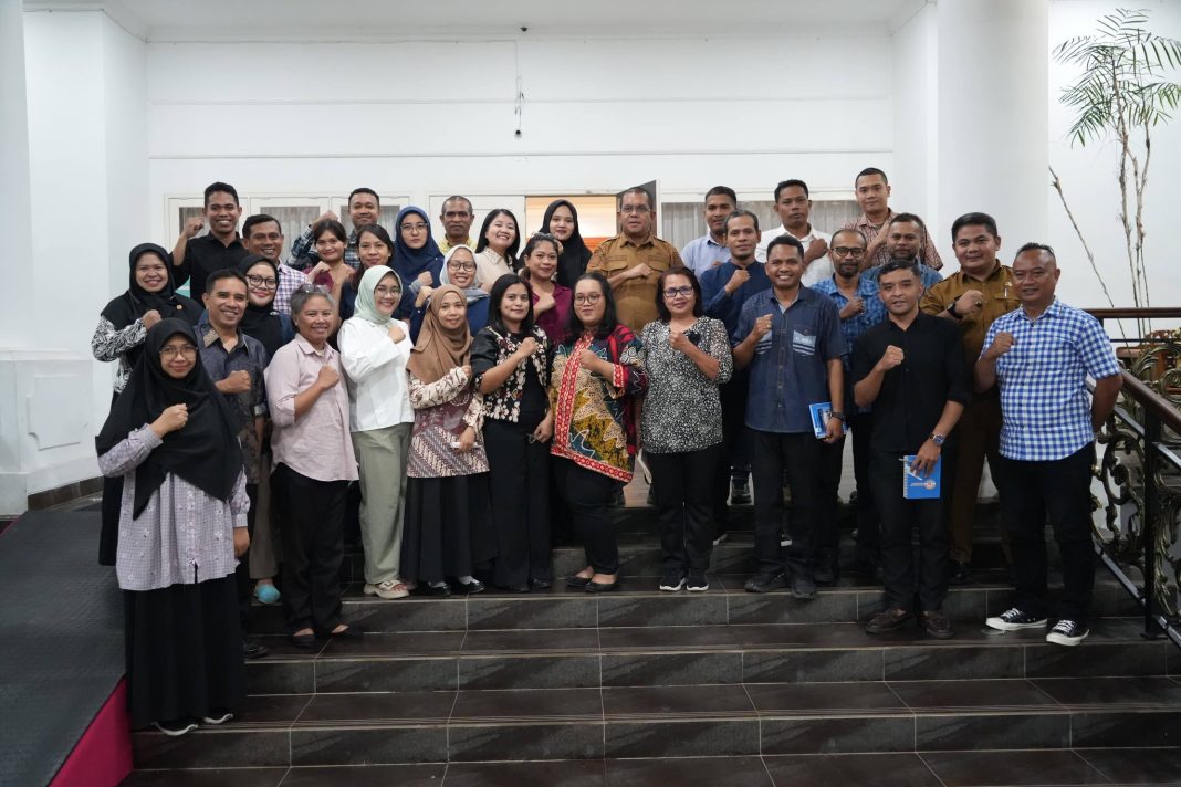 Audiensi peneliti bersama Gubernur Melki untuk memperkuat sinergi pembangunan daerah