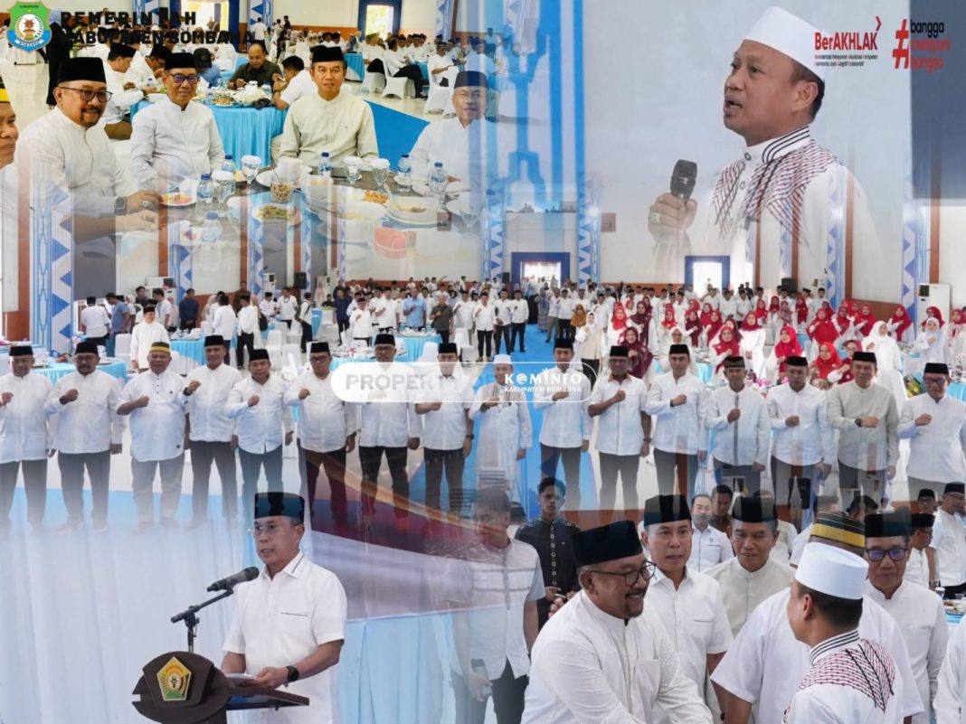 Bupati Bombana Burhanuddin menghadiri tausiyah dan silaturahmi Gerakan Sultra Religius di Kendari