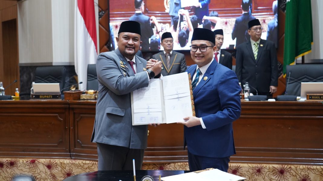 Perubahan APBD 2026 dalam rapat paripurna Kabupaten Bogor