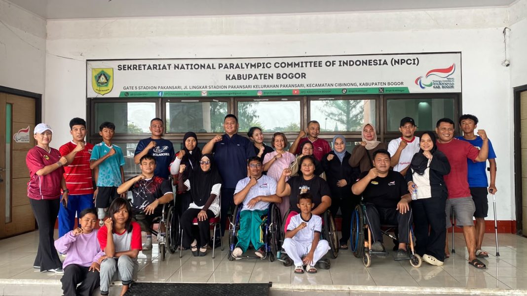 Angkat berat NPCI Kabupaten Bogor menghadapi Peparda 2026