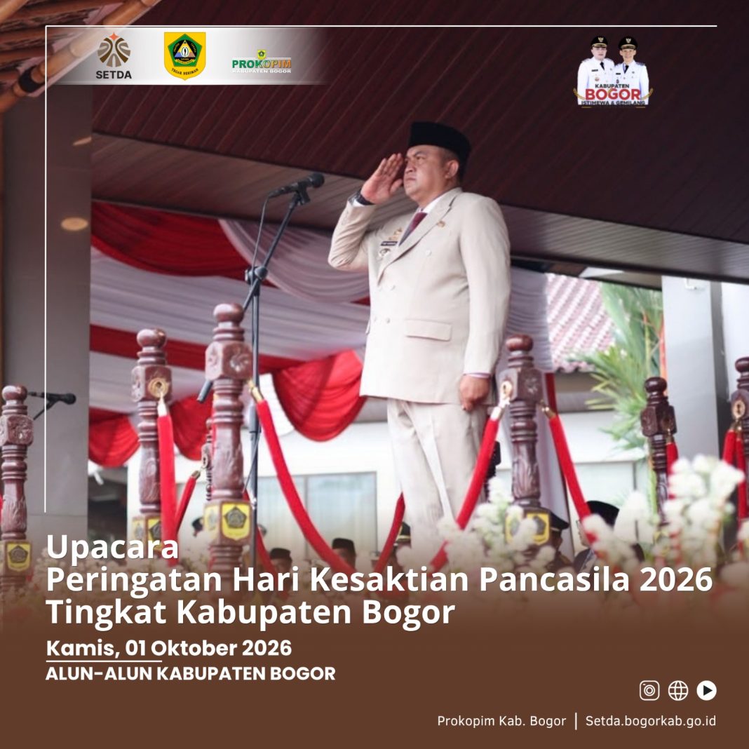 Dokumentasi Hari Kesaktian Pancasila di Kabupaten Bogor