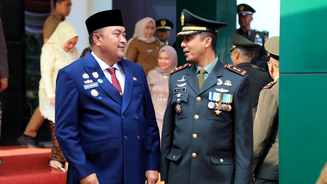 Sinergi pembangunan Pemkab Bogor dan TNI dalam HUT ke-81 TNI