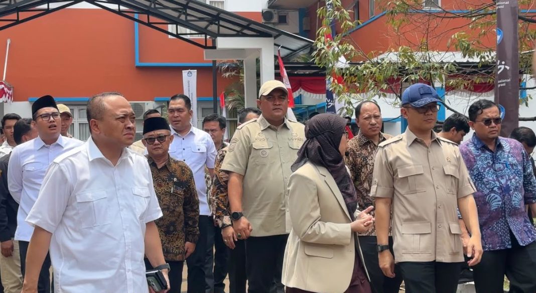 Sektor pendidikan dalam kunjungan Bupati Bogor di Cibinong
