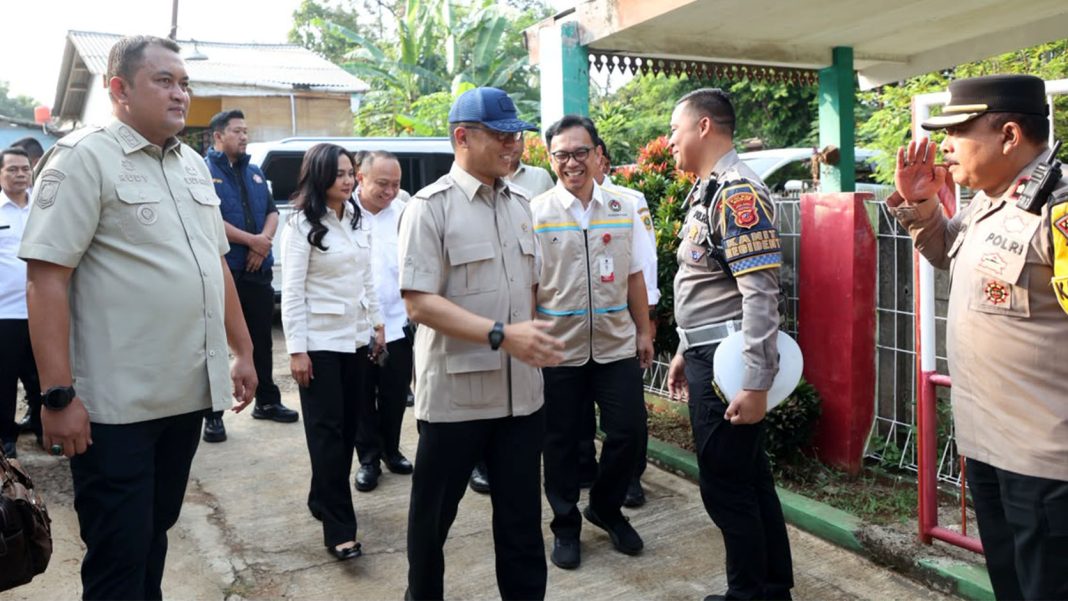 Program MBG ditinjau Rudy Susmanto bersama Menko PMK di Kabupaten Bogor