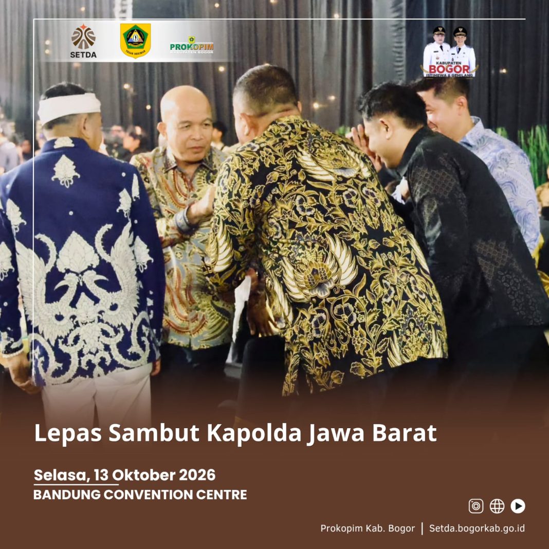 Bupati Bogor Rudy Susmanto dalam agenda sinergi dengan Kapolda Jawa Barat yang baru