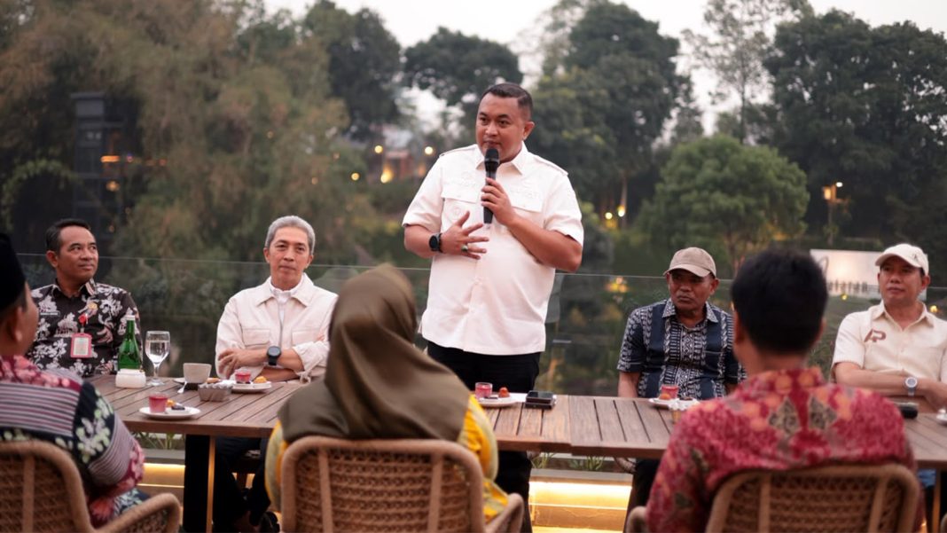 Bupati Bogor Rudy Susmanto menghadiri afternoon tea di Puncak
