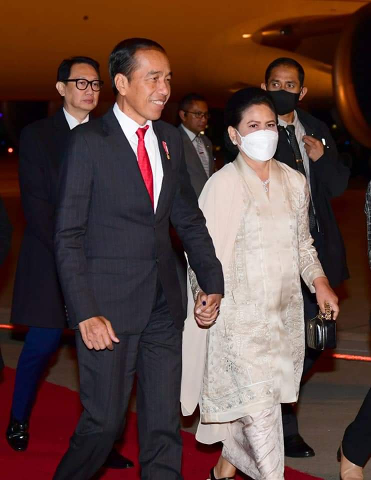 Presiden Jokowi dan Ibu Iriana Tiba di Hannover 2023