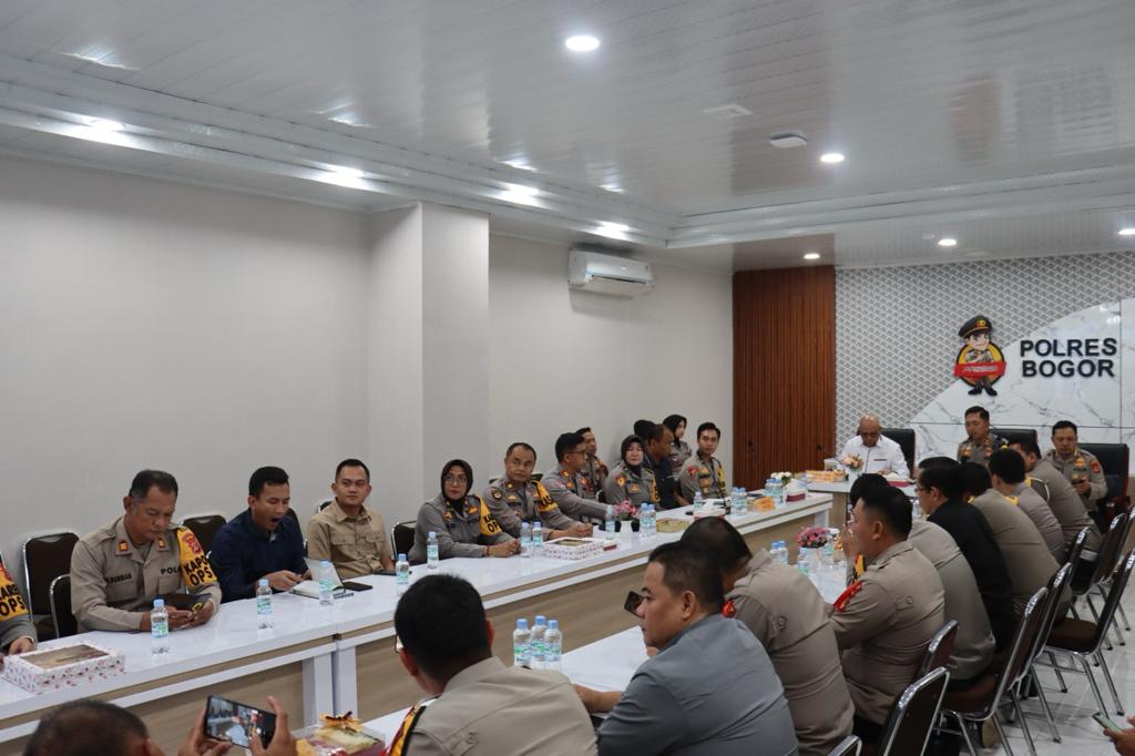 Kompolnas Kunjungan Kerja Polres Bogor Pantau Kesiapan Pengamanan Pemilu 2024