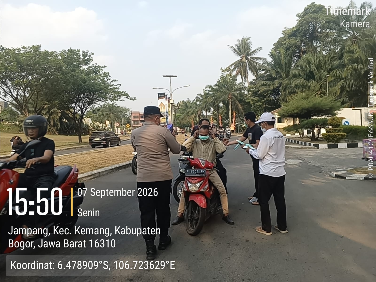 DPD PSI Kabupaten Bogor Bagikan 30 Ribu Masker untuk Warga