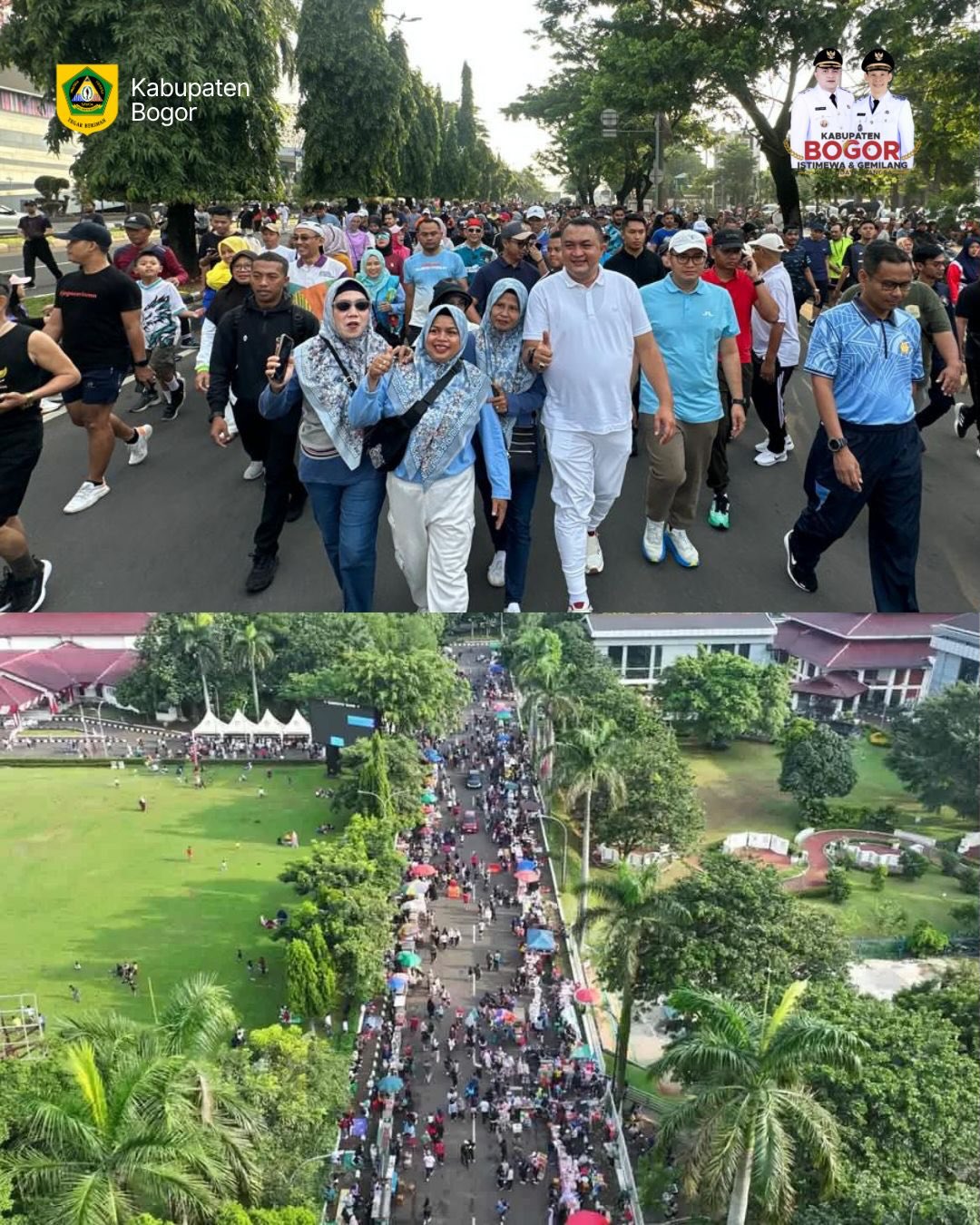 Bupati Bogor Kembali Gelar CFD Tegar Beriman Mulai 5 April 2026, Dorong Hemat Energi dan Pelayanan Publik