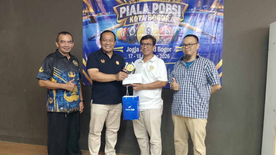 Turnamen billiard 9 Ball Team POBSI Kota Bogor