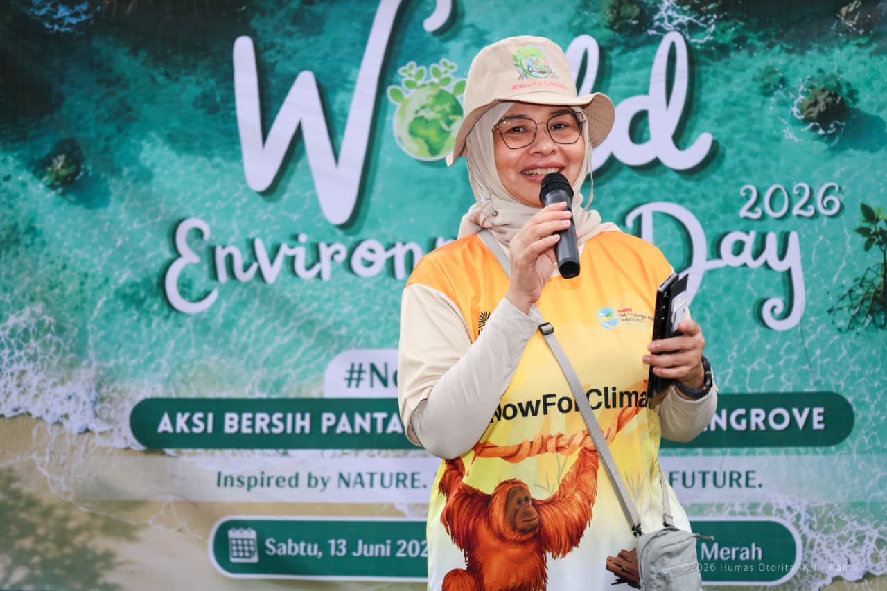 Kepala Otorita IKN Perkuat Aksi Iklim Lewat Tanam 350 Mangrove