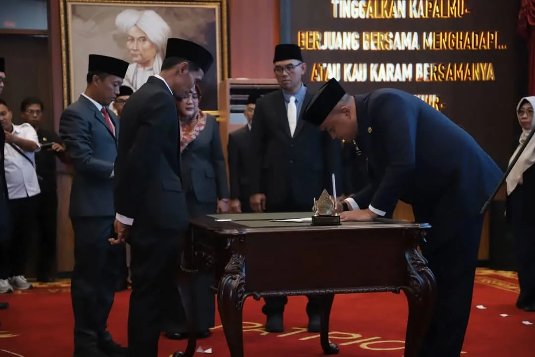 Rudy Susmanto Lantik 45 Pejabat Baru, Dorong Percepatan Layanan Publik dan Infrastruktur