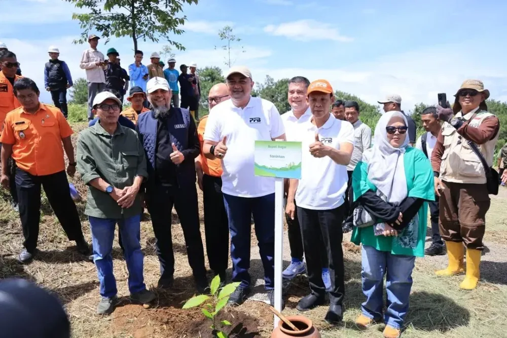 Rudy Susmanto Tanam 25 Ribu Pohon, Targetkan 200 Hektare Rehabilitasi DAS Ciliwung