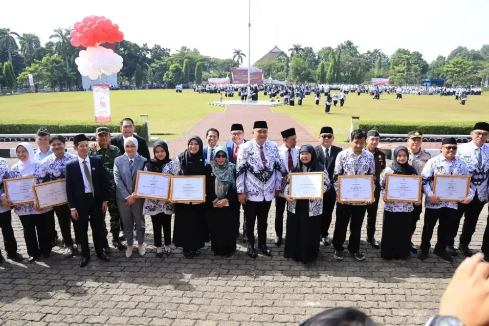 Bupati Bogor Rudy Susmanto Apresiasi Insan Guru