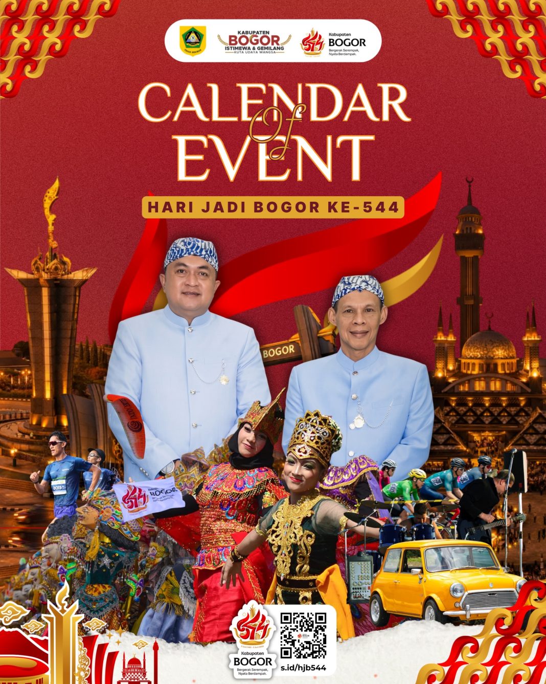 HJB ke-544 Kabupaten Bogor Siap Semarak, Pelayanan 100 Jam dan Helaran Budaya Jadi Sorotan