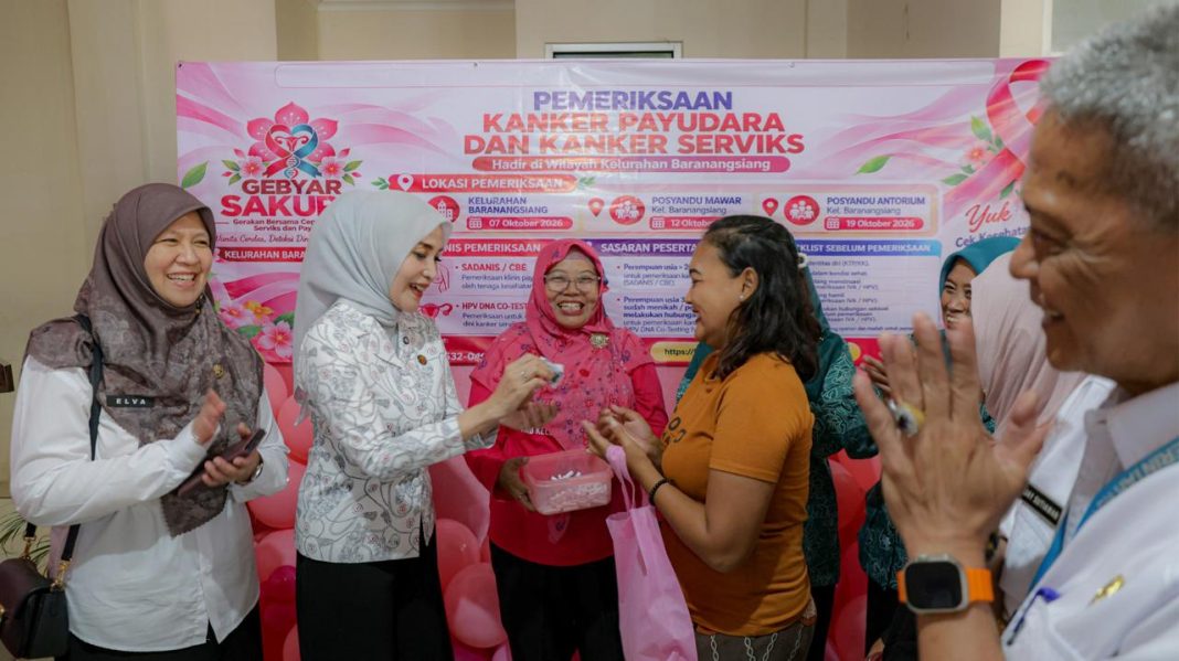 Gebyar Sakura YKI Kota Bogor tentang pemeriksaan kanker sejak dini
