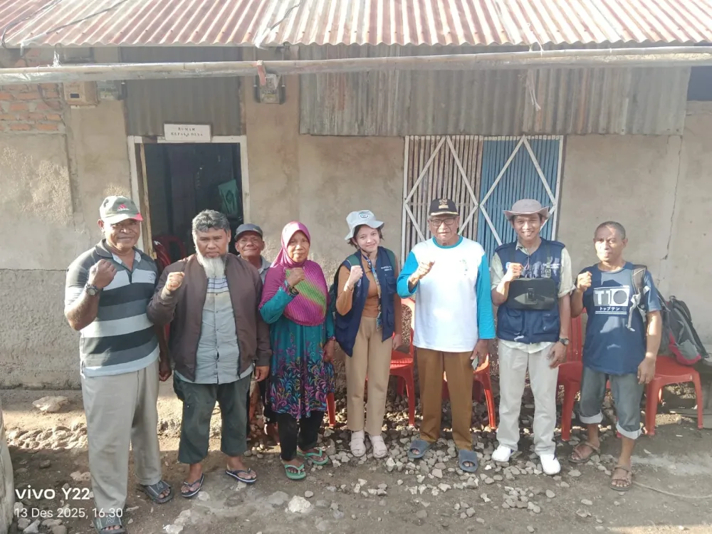 Tembus Ombak Selat Pantar, Tim Surveyor IPB-KKP Validasi Kesiapan Kampung Nelayan Modern di Tereweng