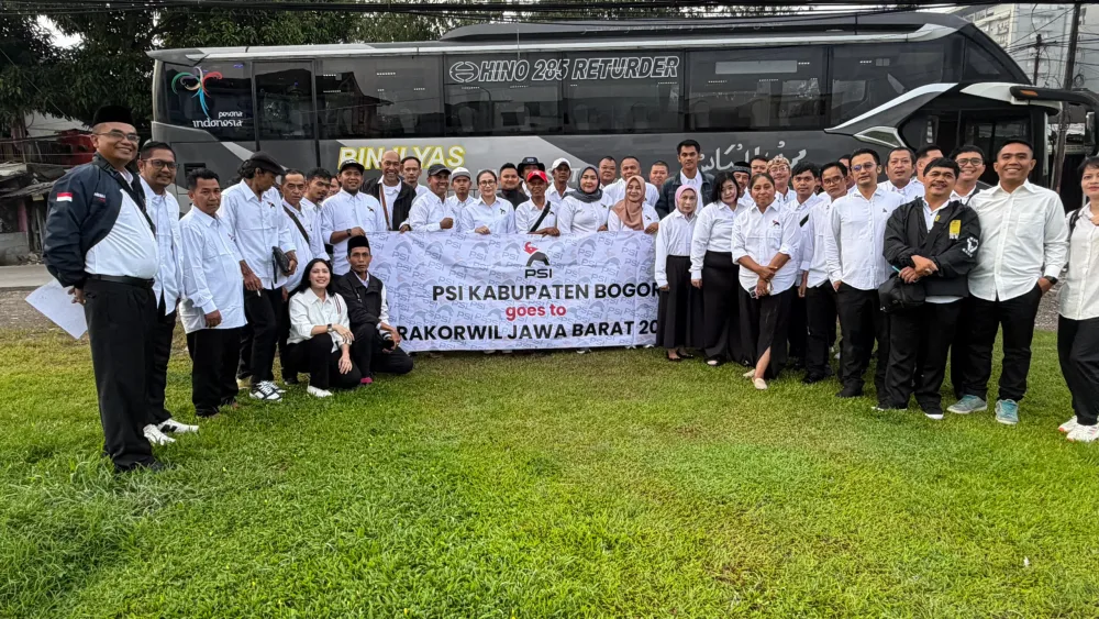 Rakorwil dan Pelantikan DPW PSI Jabar, Ketum PSI Tekankan Konsolidasi dan Kemenangan 2029