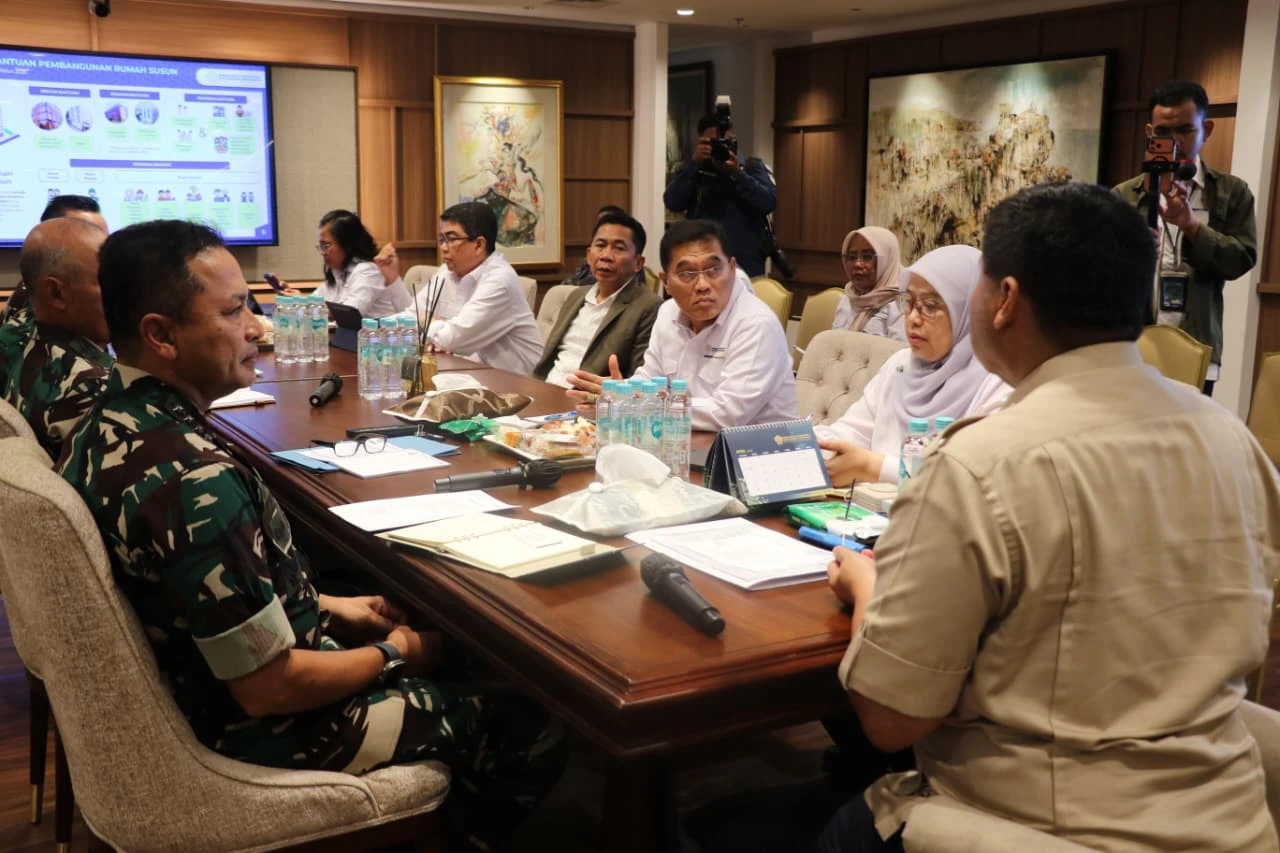 Bertemu KSAU, Menteri PKP Siapkan Pembangunan Rusun TNI AU di Lampung 2026