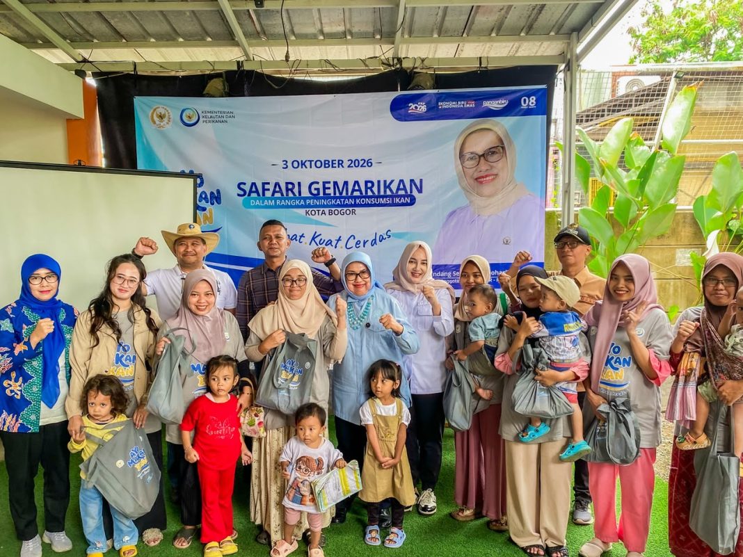 Bantuan Program Gemarikan untuk warga Balumbangjaya