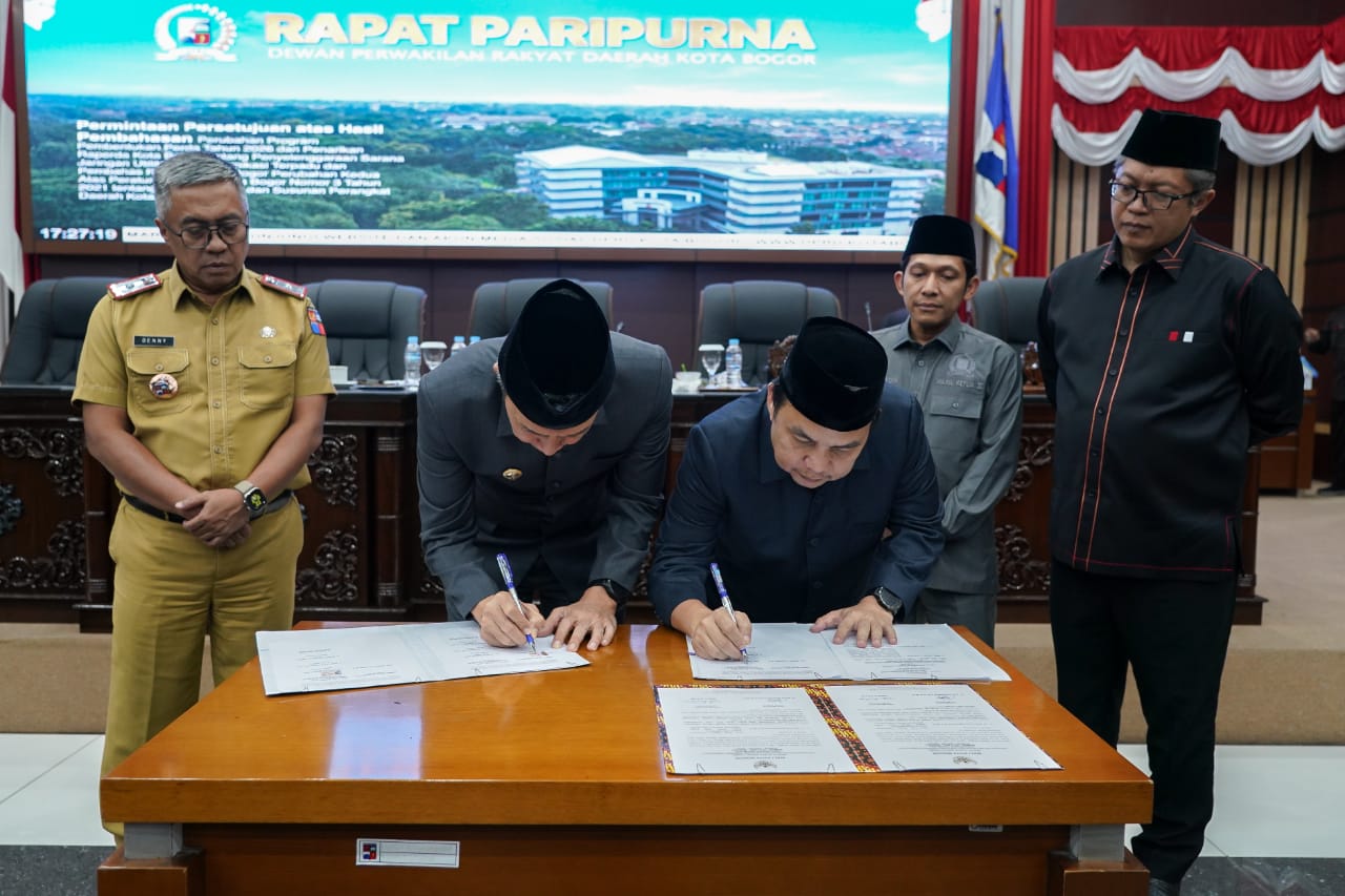 Rapat Paripurna, DPRD Kota Bogor Bentuk 3 Pansus, Plototi LKPJ 2025 Hingga Tata Kelola Aset