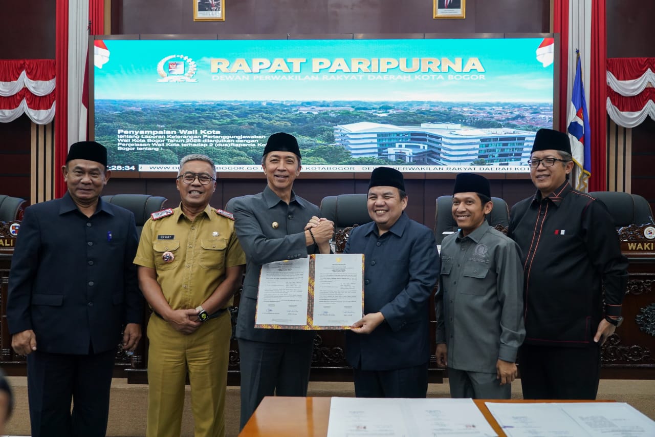 Rapat Paripurna, DPRD Kota Bogor Bentuk 3 Pansus, Plototi LKPJ 2025 Hingga Tata Kelola Aset