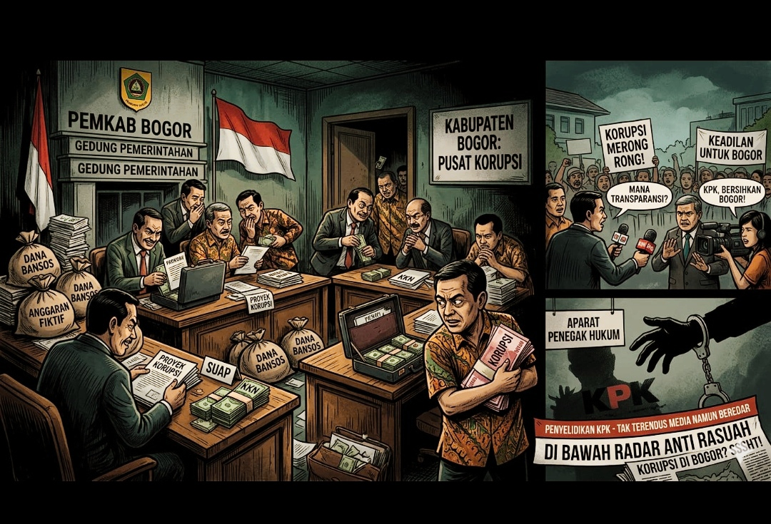 Kabut di Kaki Pangrango; Drama, Intrik, dan "Sunyi" Korupsi di Bumi Tegar Beriman 2026