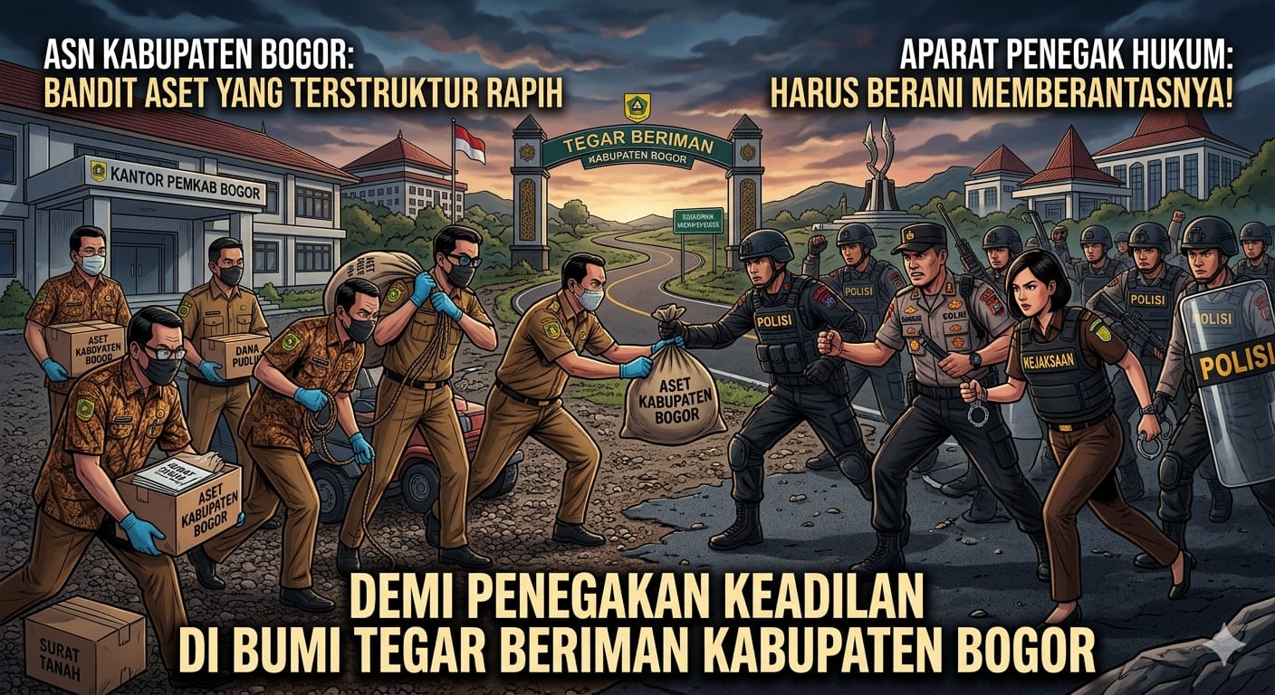 Aliansi PANDAWA Desak Penuntasan Dugaan Mafia Aset di Kabupaten Bogor 2026