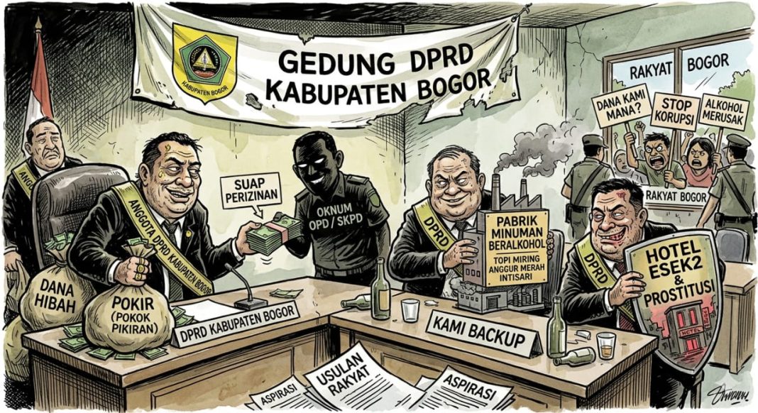 BPI KPNPA Bogor Raya Soroti Dugaan Penyimpangan DPRD Kabupaten Bogor, Desak APH Bertindak Tegas 2026