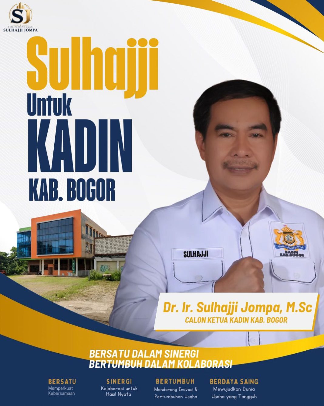 Ketua TRANGI 9 Dukung Sulhajji Jompa Maju Sebagai Calon Ketua Kadin Kabupaten Bogor