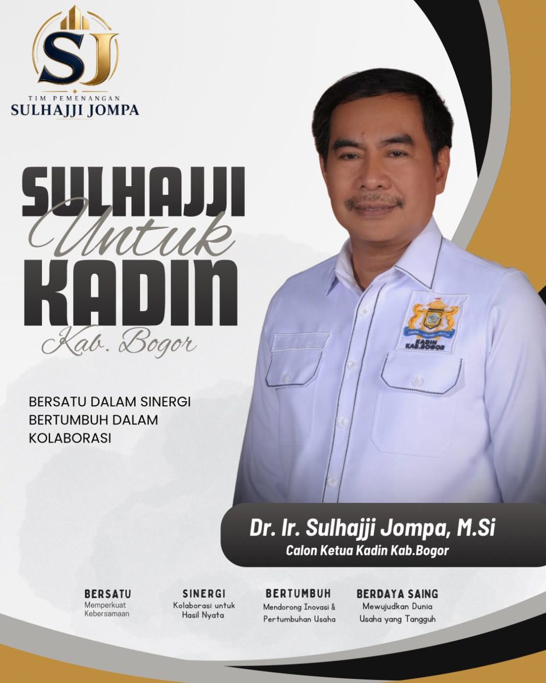Ketua MKD Apudsi Dukung Sulhajji Jompa Maju Sebagai Calon Ketua Kadin Kabupaten Bogor 2026