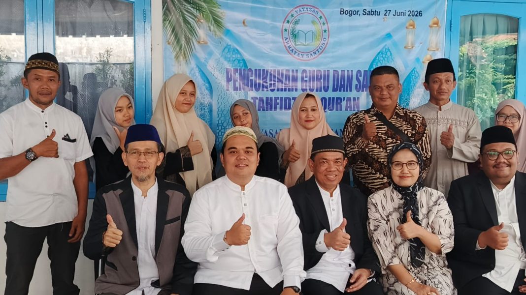 Apresiasi Pencinta Al-Qur’an, Yayasan Arrayan Santoso Gelar Pengukuhan Guru dan Santri 2026