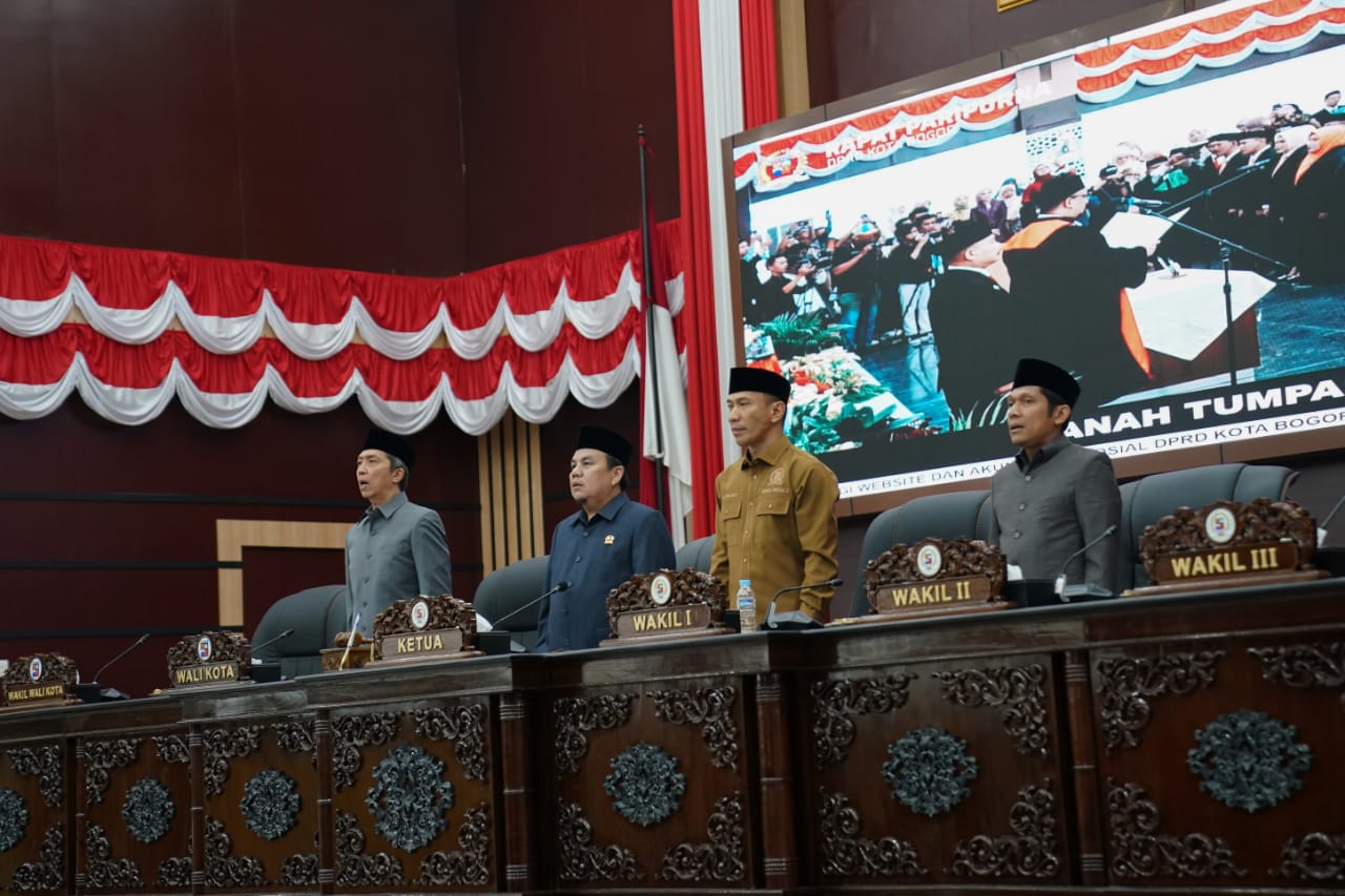 Rapat Paripurna, DPRD Kota Bogor Bahas Raperda Strategis Demi Perkuat Pembangunan Kota 2026