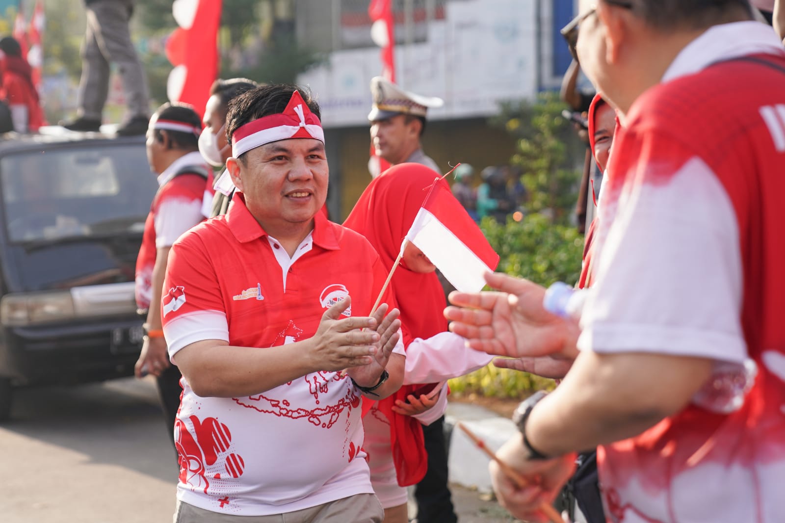 Hadiri Kirab Merah Putih FMP ke-11, Adityawarman Adil: Perkuat Cinta Tanah Air