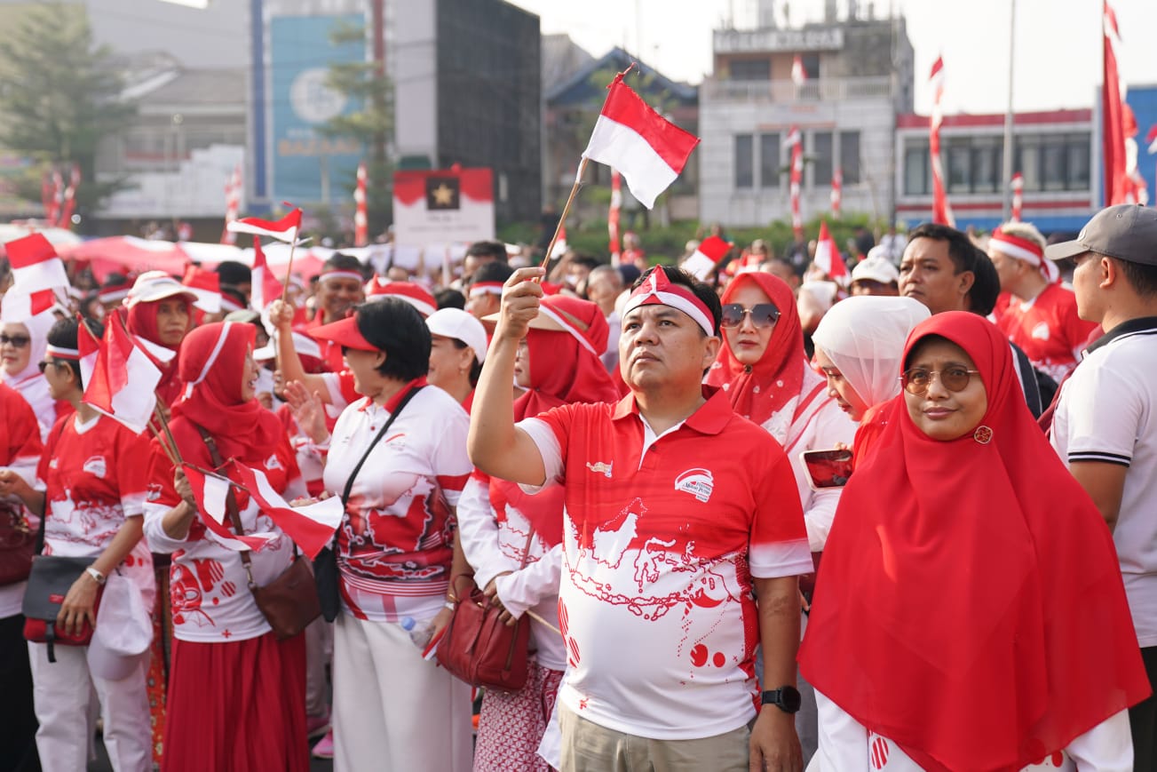 Hadiri Kirab Merah Putih FMP ke-11, Adityawarman Adil: Perkuat Cinta Tanah Air