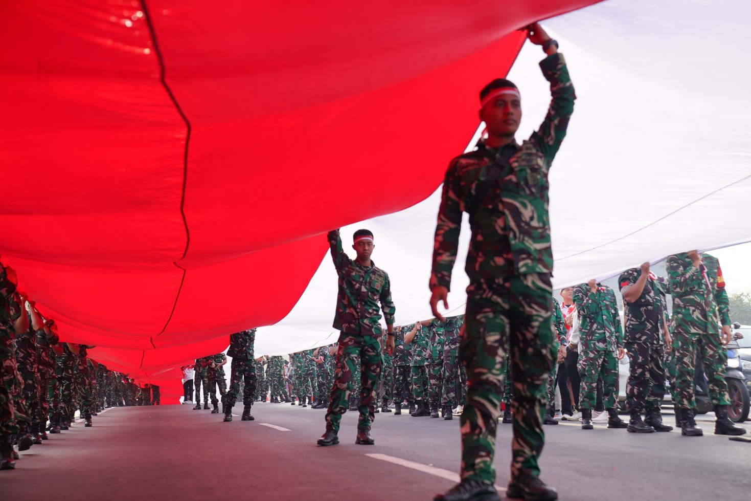 Hadiri Kirab Merah Putih FMP ke-11, Adityawarman Adil: Perkuat Cinta Tanah Air