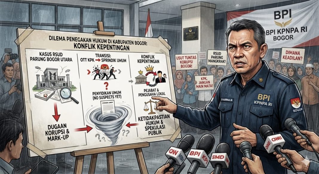 BPI KPNPA RI Soroti Penegakan Hukum di Kabupaten Bogor 2026
