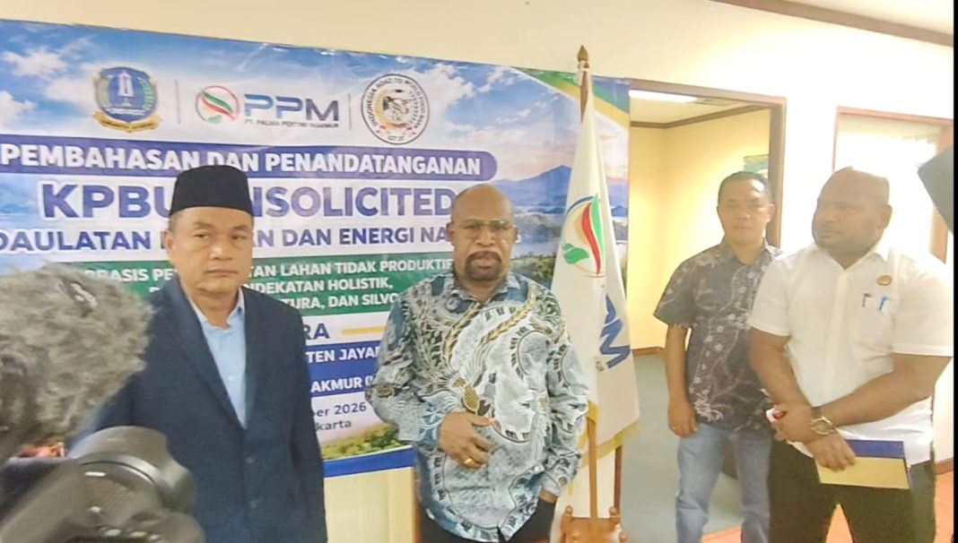 Dirut PT Palma Pertiwi Mamur: Kerjasama Pemkab Jayapura Wujudkan Kedaulatan Pangan dan Energi 2026