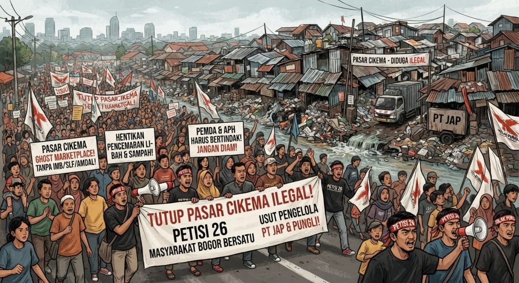Petisi 26 Desak Pemkab Bogor Relokasi Pasar Cikema: Soroti Potensi Maladministrasi dan Dugaan Kamuflase Bisnis