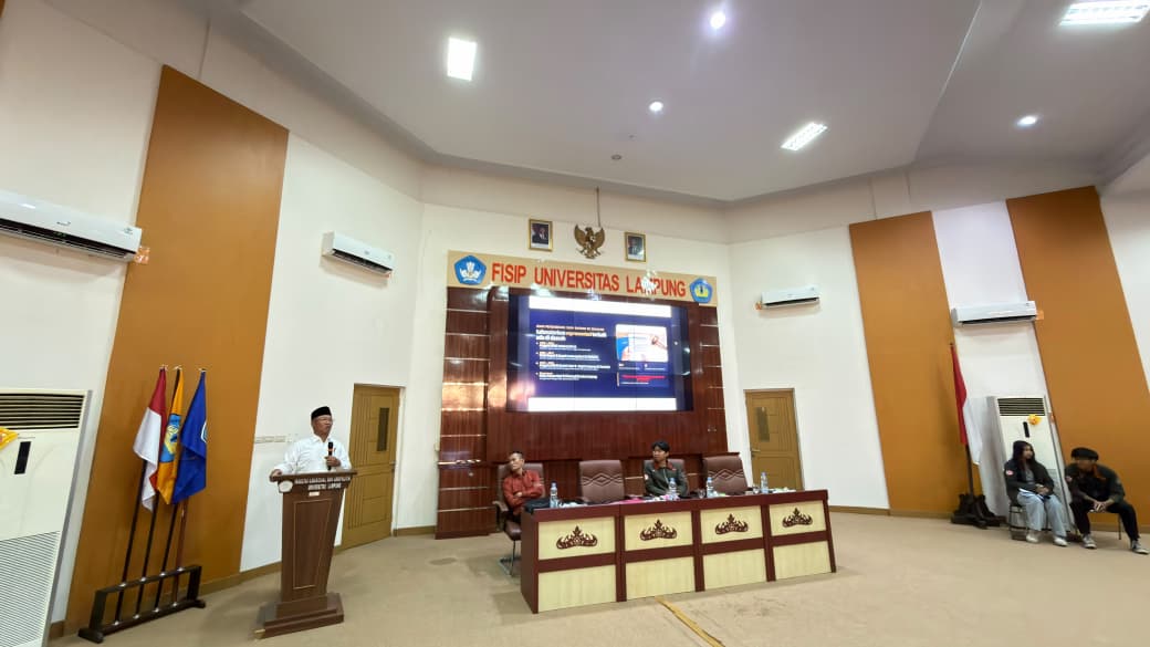 Hadiri Sekolah Legislatif Unila, Mukhlis Basri Ajak Mahasiswa Jaga Independensi dan Idealisme Demokrasi
