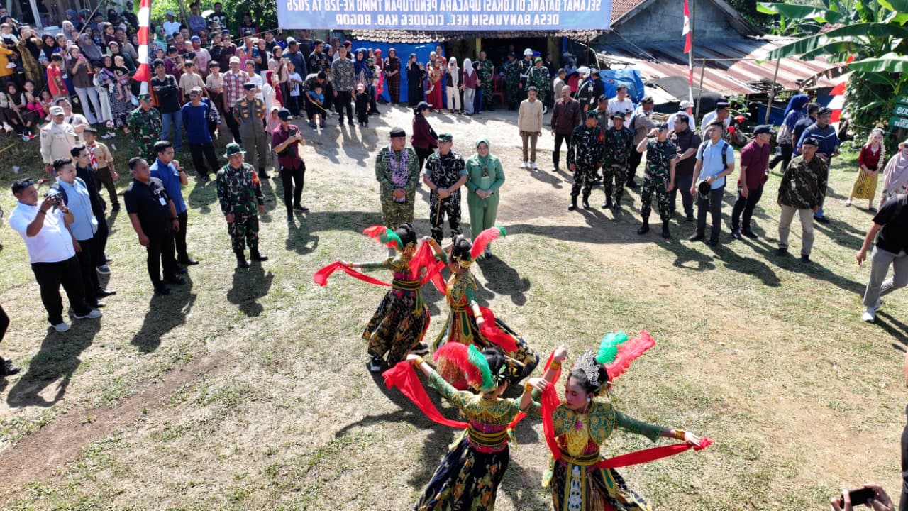 Rudy Susmanto Apresiasi TMMD ke-128, Infrastruktur Desa Cigudeg Makin Maju dan Berdampak untuk Warga