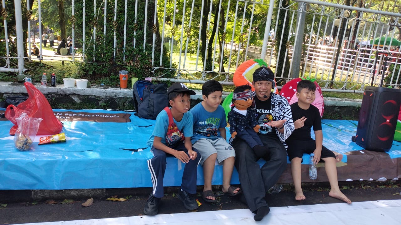 Perpustakaan Keliling Ramaikan CFD Tegar Beriman, Pemkab Bogor Perkuat Budaya Literasi Masyarakat 2026