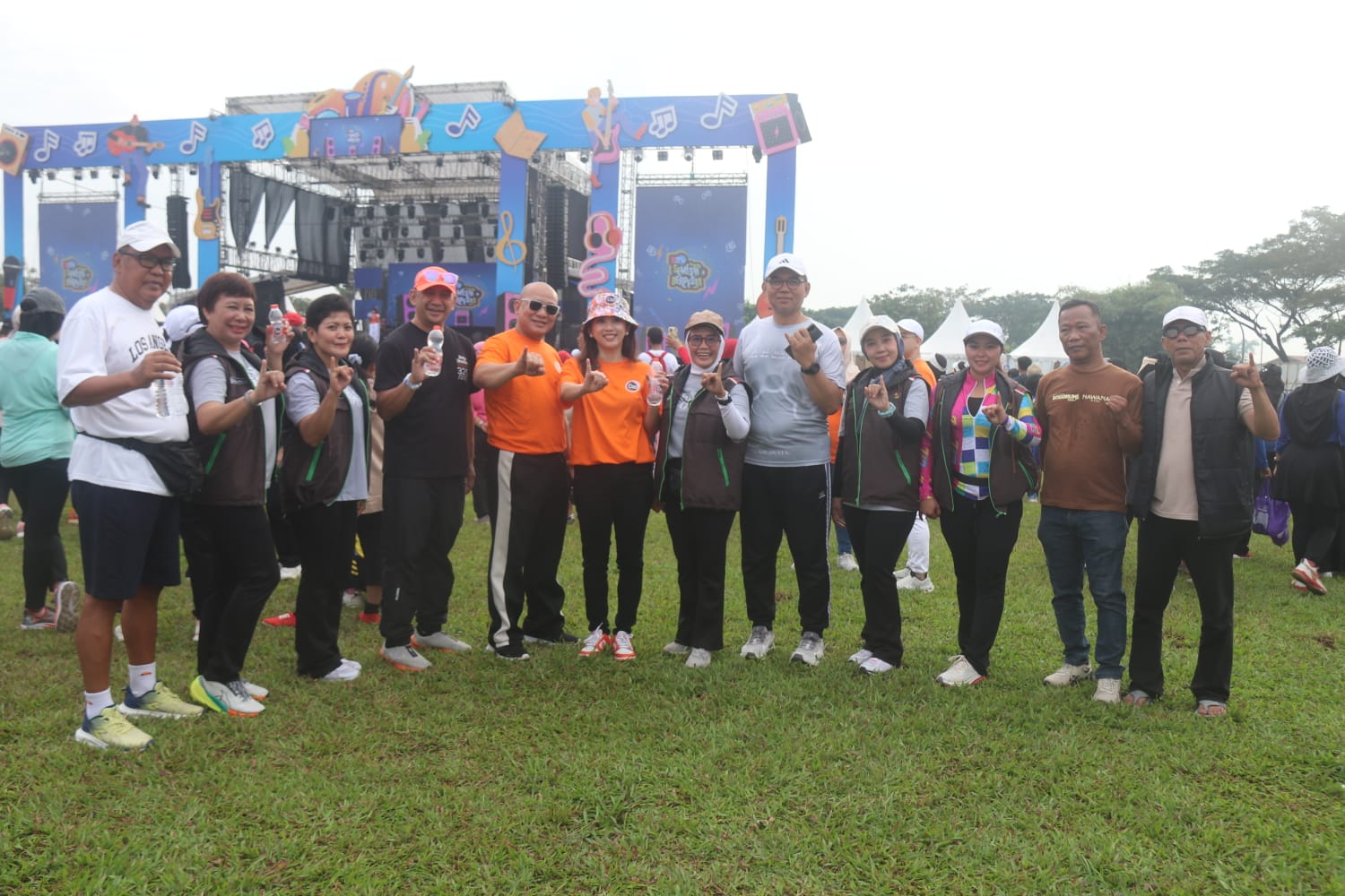 Bupati Bogor Dorong Hidup Sehat, 10 Ribu Warga Semarakkan HJB ke-544