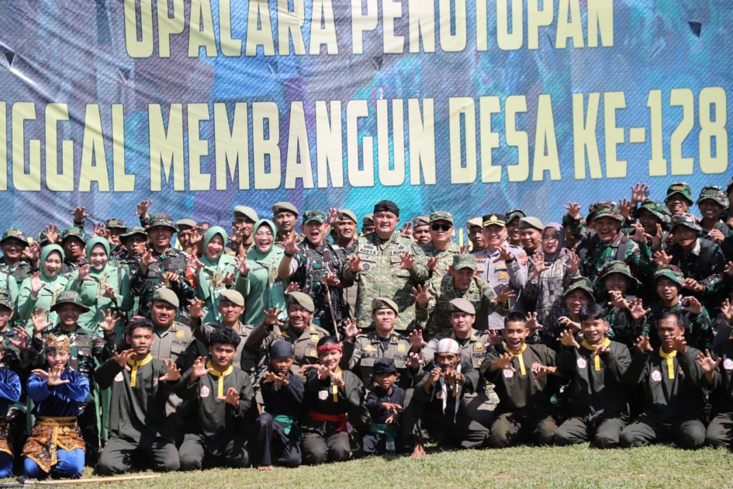 Rudy Susmanto Apresiasi TMMD ke-128, Infrastruktur Desa Cigudeg Makin Maju dan Berdampak untuk Warga