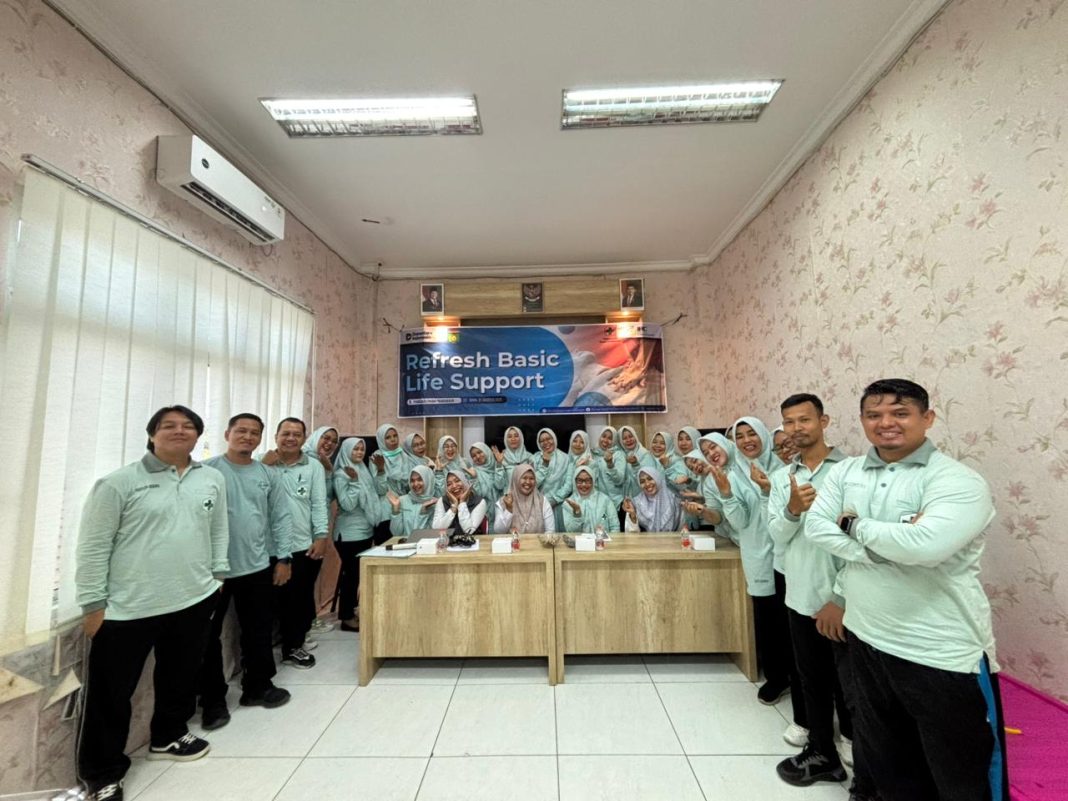 Perkuat Sinergi, RS Pertamina Prabumulih Gelar Refresh Basic Life Support Bersama 25 Nakes Puskesmas Pasar Kota Prabumulih